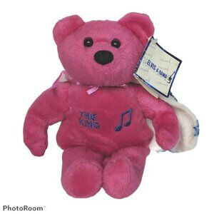 Elvis A Rama The King Pink Teddy Bear Plush